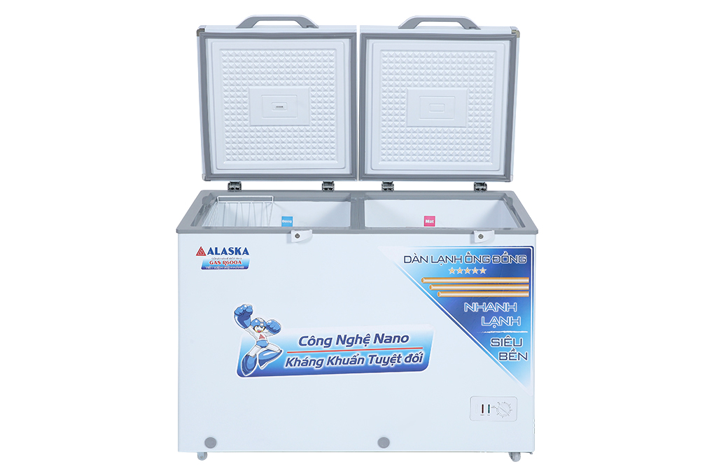 Tủ đông Alaska 282 lít BCD 4568C Màu Trắng