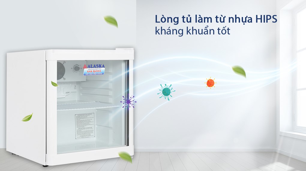 Tủ mát Alaska 50 lít LC 50 Trắng