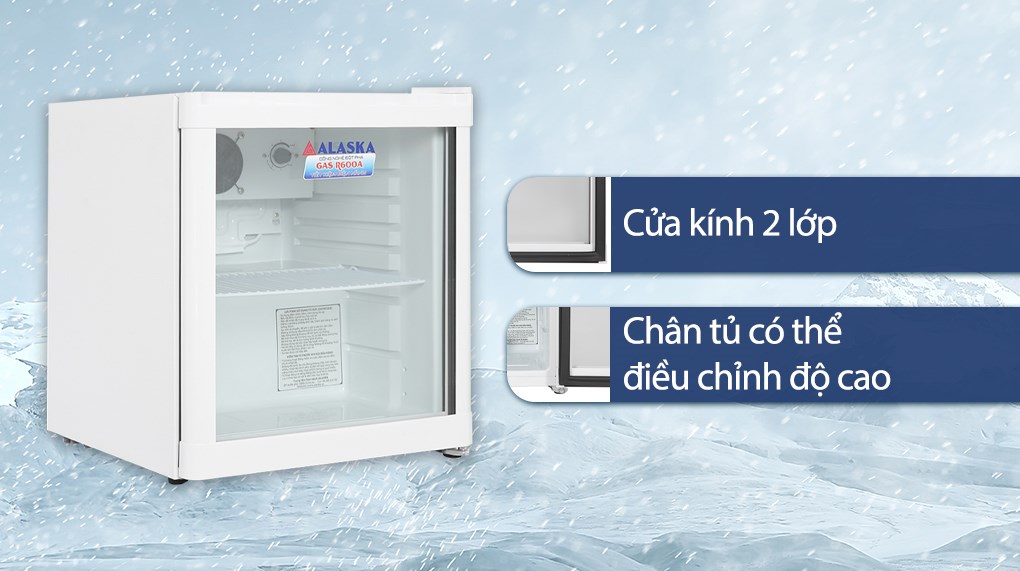 Tủ mát Alaska 50 lít LC 50 Trắng