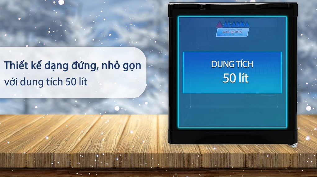 Tủ mát Alaska 50 lít LC 50B Đen