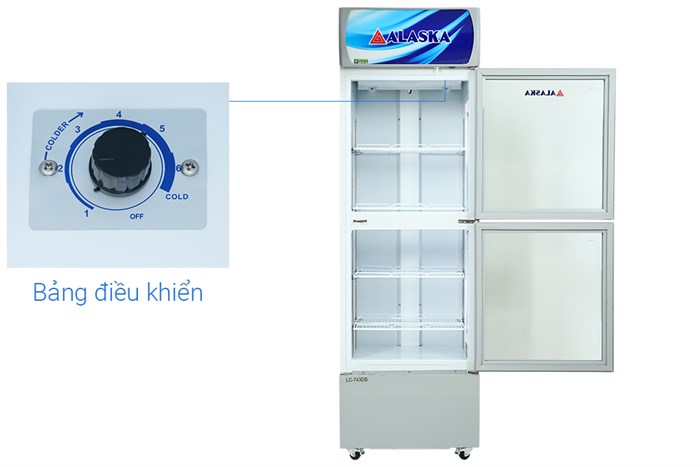 Tủ mát Alaska 382 lít LC 743DB