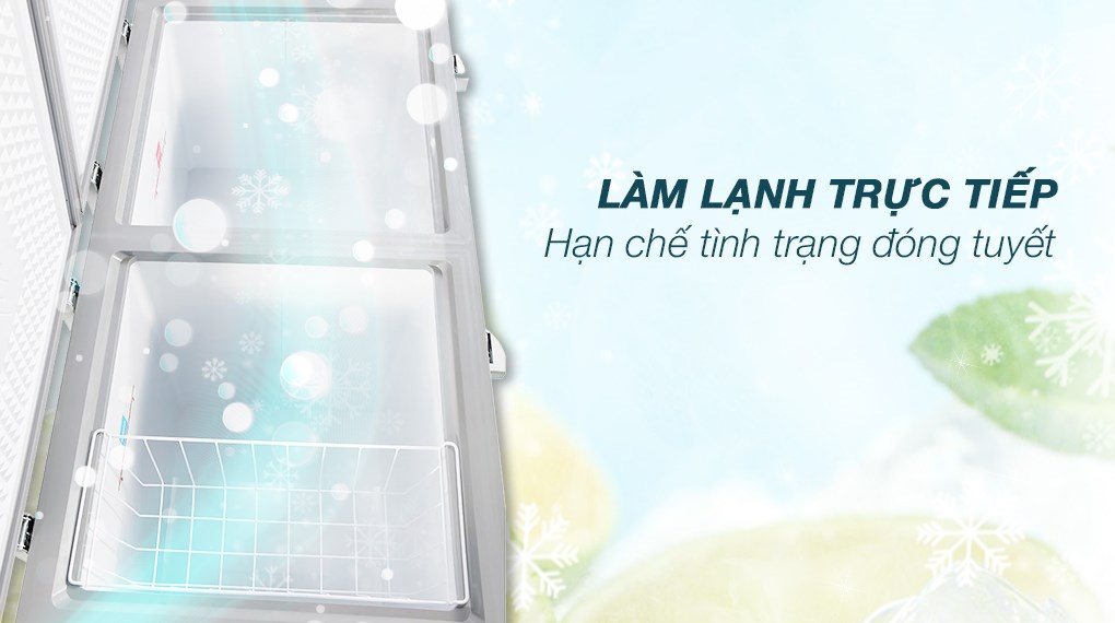 Tủ đông Alaska Inverter 312 lít BCD 5068CI