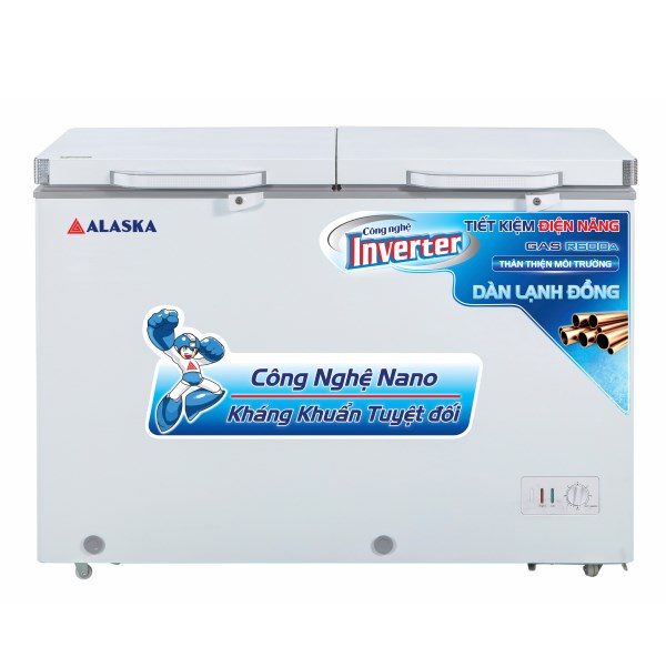 Tủ đông Alaska Inverter 312 lít BCD 5068CI