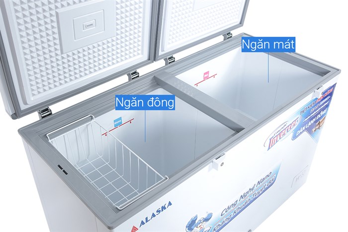 Tủ đông Alaska Inverter 312 lít BCD 5068CI
