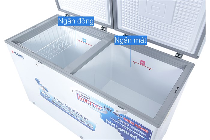 Tủ đông Alaska Inverter 312 lít BCD 5068CI