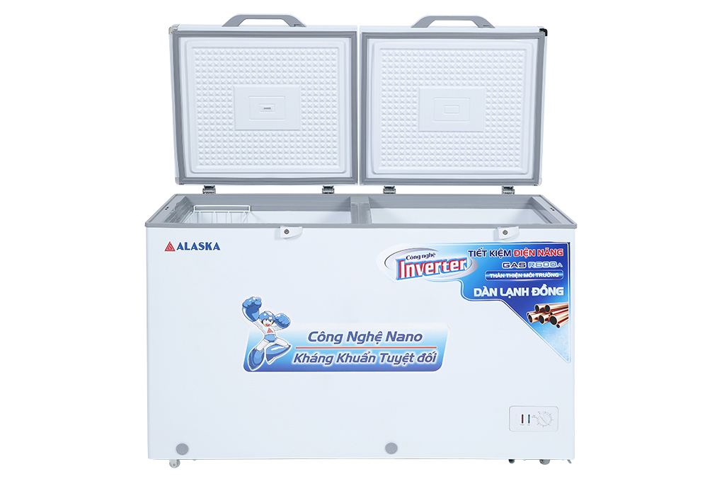 Tủ đông Alaska Inverter 312 lít BCD 5068CI Màu Trắng