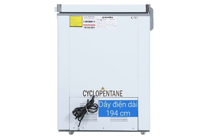 Tủ đông Alaska Inverter 312 lít BCD 5068CI