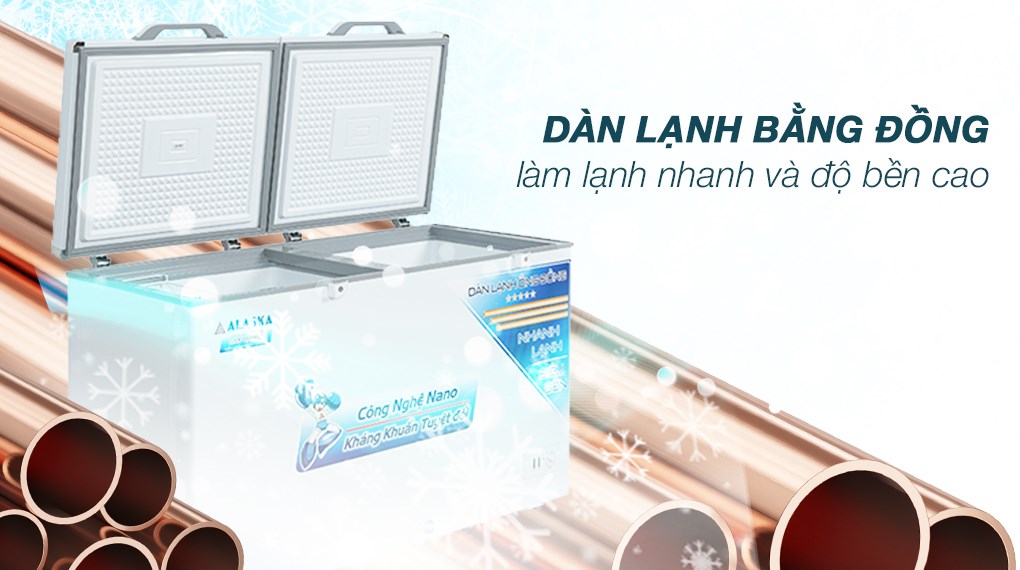 Tủ đông Alaska 312 lít BCD 5068C