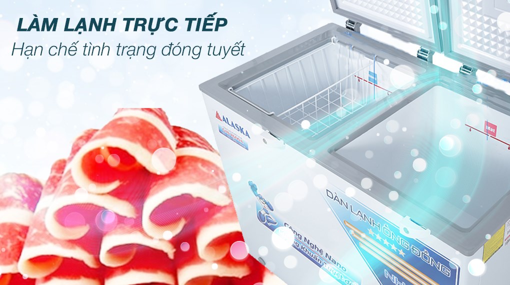 Tủ đông Alaska 205 lít BCD 3068C