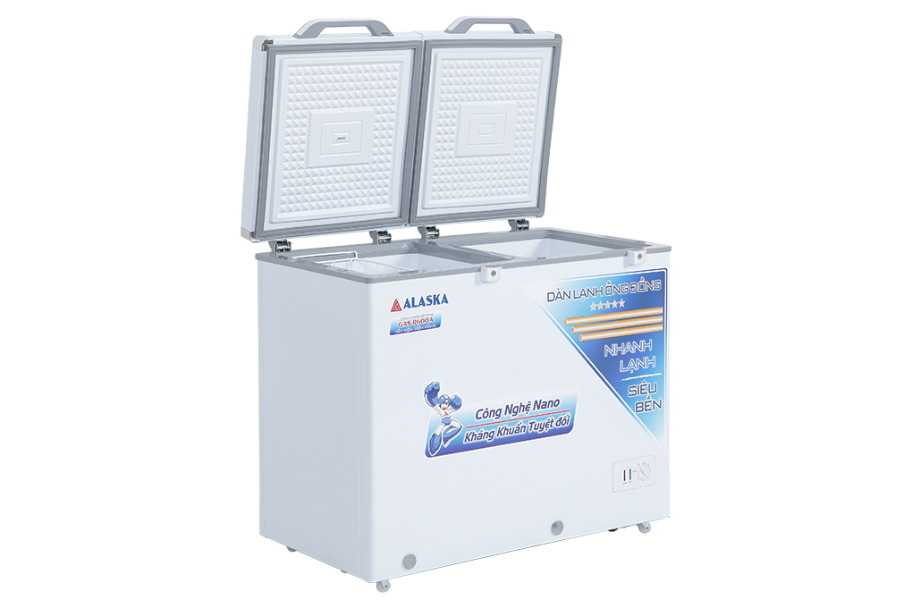 Tủ đông Alaska 205 lít BCD 3068C Màu Trắng