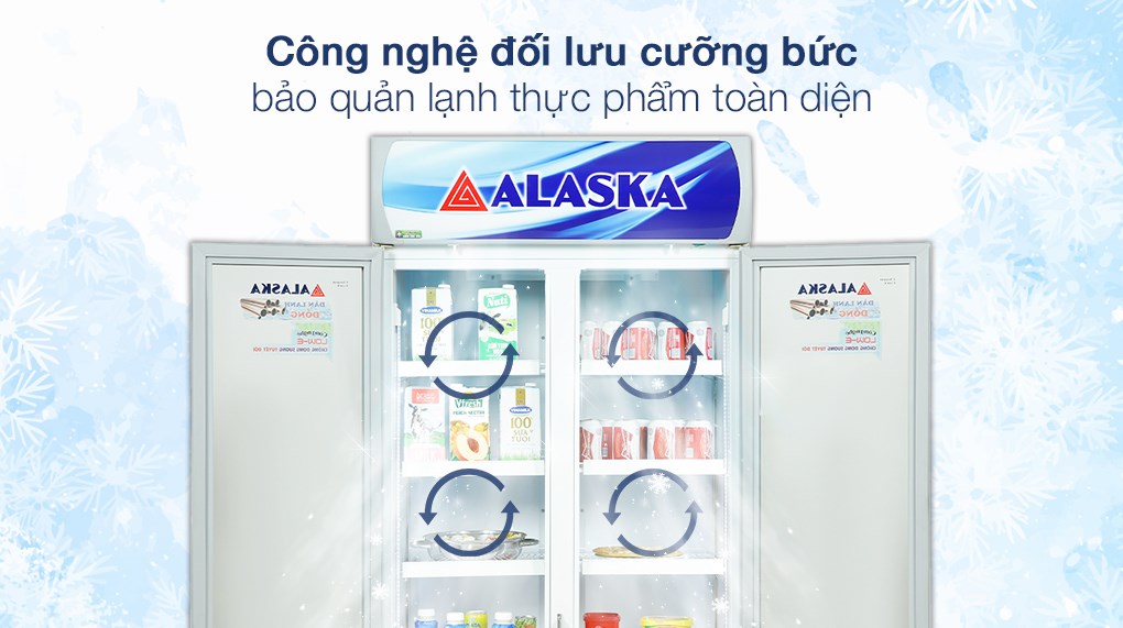 Tủ mát Alaska 580 lít SL 7C