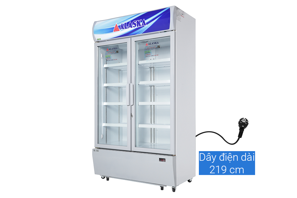 Tủ mát Alaska 960 lít SL 12C Màu Trắng