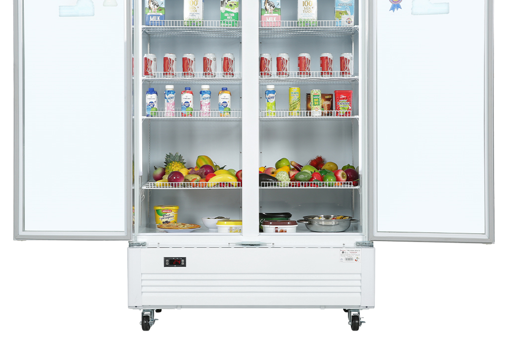 Tủ mát 2 cánh Sanaky 1100 lít VH-1209HP Màu Trắng
