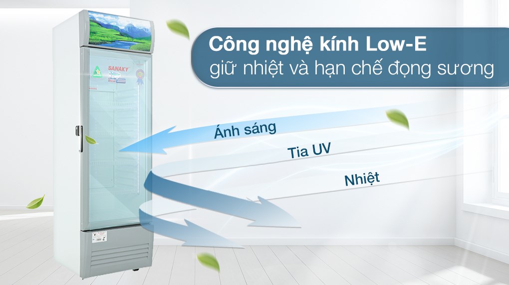 Tủ mát Sanaky Inverter 200 lít VH-258K3L