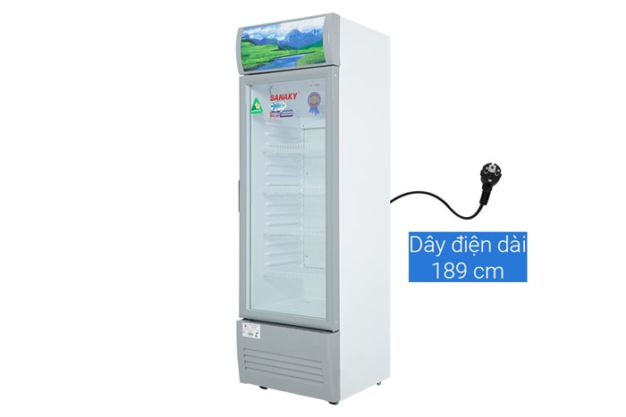 Tủ mát Sanaky Inverter 200 lít VH-258K3L Màu Trắng
