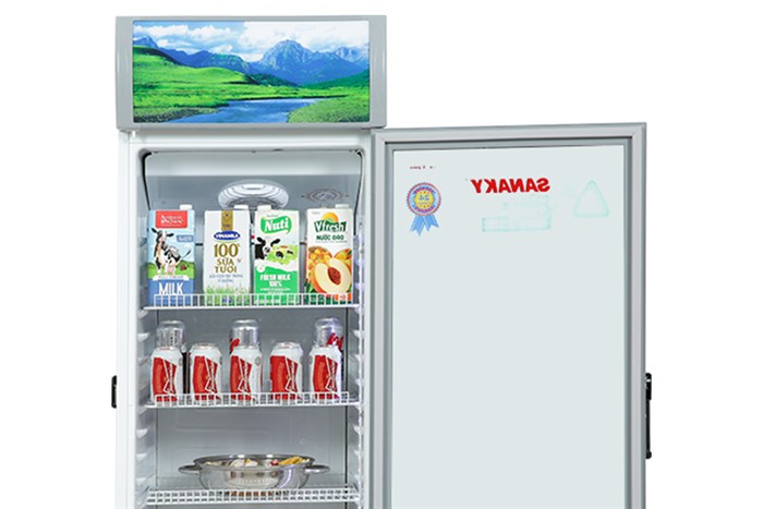 Tủ mát Sanaky Inverter 200 lít VH-258K3L Màu Trắng