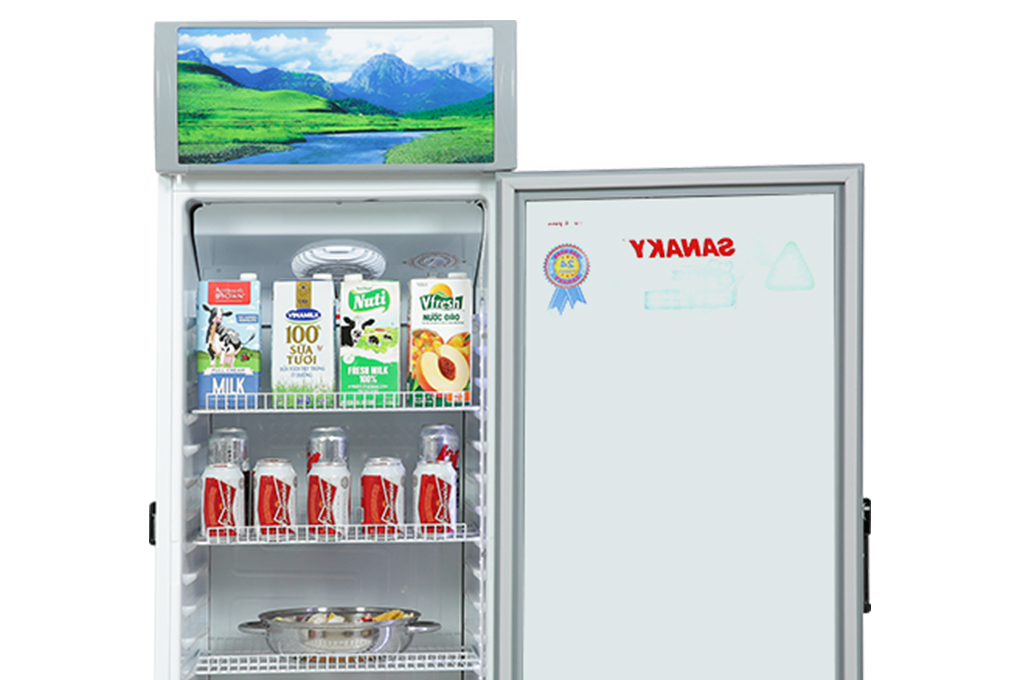 Tủ mát Sanaky Inverter 200 lít VH-258K3L Màu Trắng