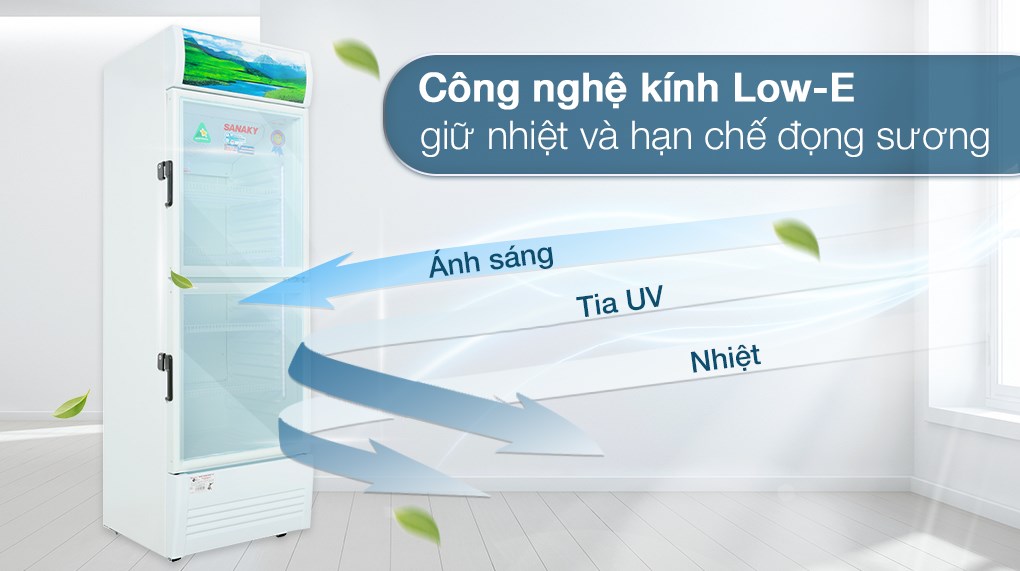 Tủ mát Sanaky Inverter 340 lít VH-408W3L
