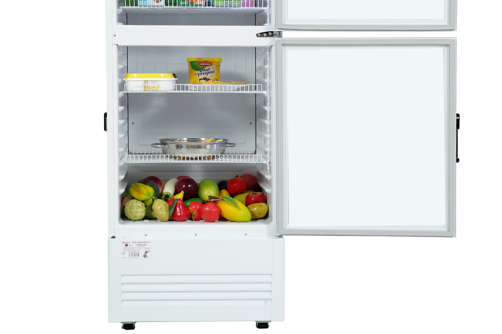 Tủ mát 2 cánh Sanaky Inverter 340 lít VH-408W3L Màu Trắng