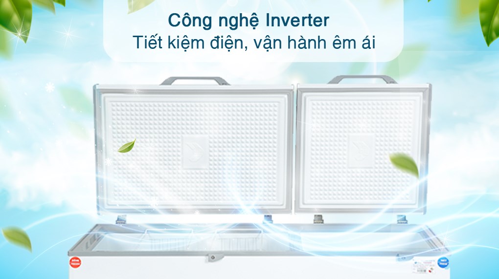 Tủ đông Sanaky Inverter 485 lít VH-6699W3