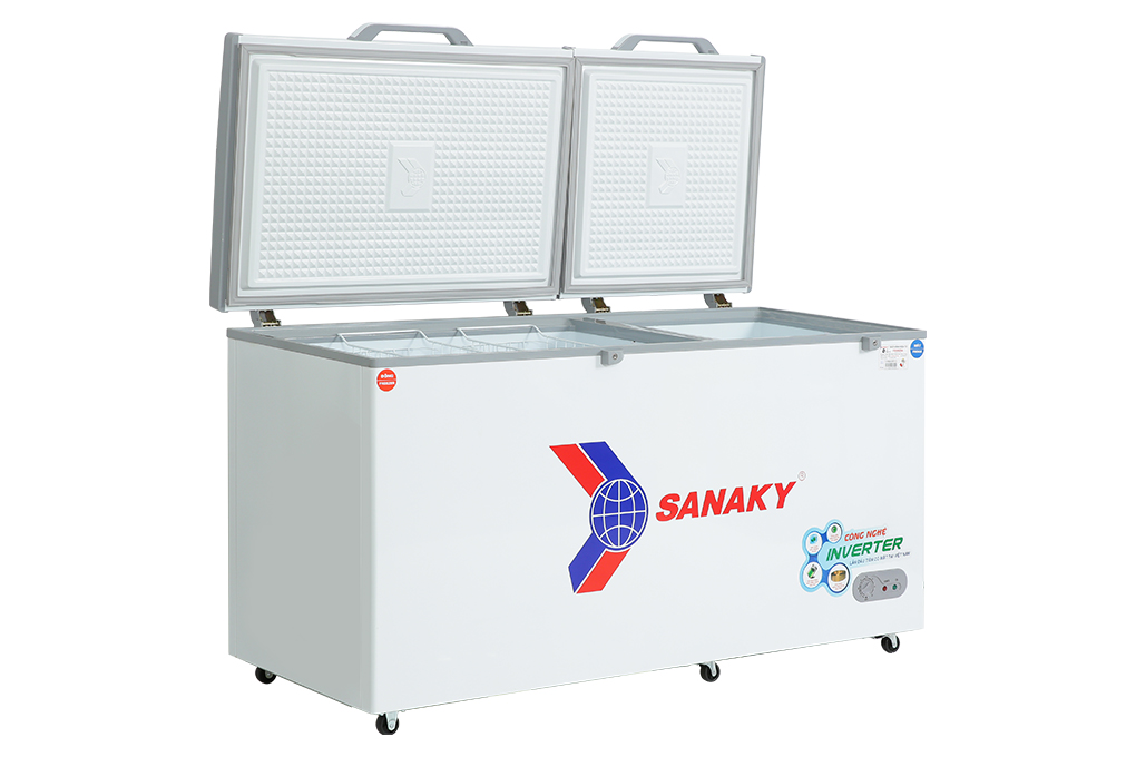 Tủ đông Sanaky Inverter 485 lít VH-6699W3 Màu Trắng