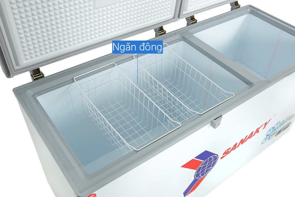 Tủ đông Sanaky Inverter 485 lít VH-6699W3 Màu Trắng
