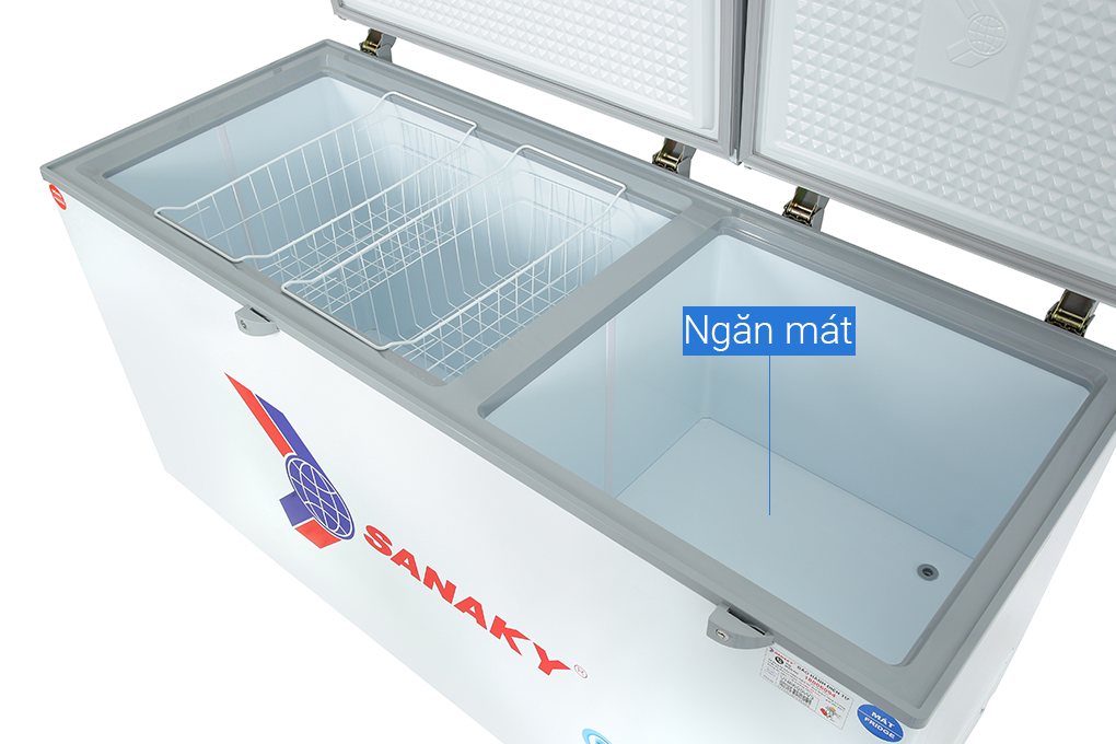 Tủ đông Sanaky Inverter 485 lít VH-6699W3 Màu Trắng