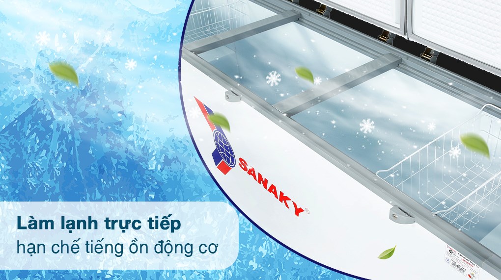 Tủ đông Sanaky Inverter 900 lít VH-1199HY3