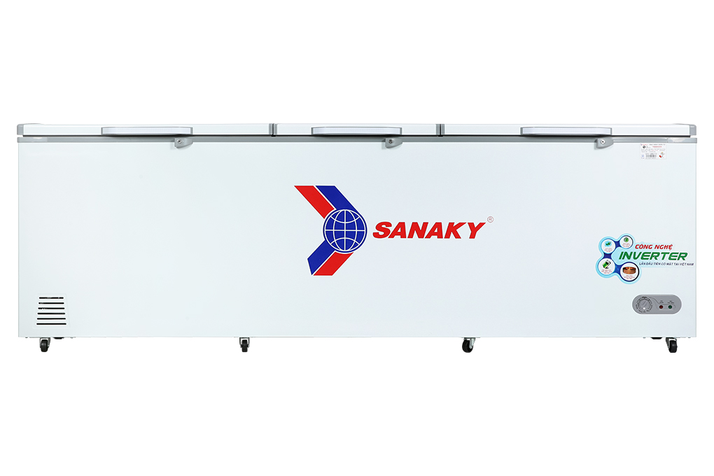 Tủ đông Sanaky Inverter 900 lít VH-1199HY3 Màu Trắng