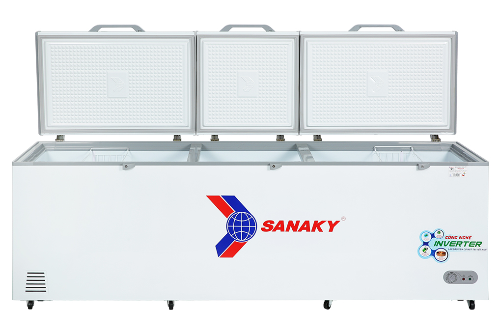 Tủ đông Sanaky Inverter 900 lít VH-1199HY3 Màu Trắng