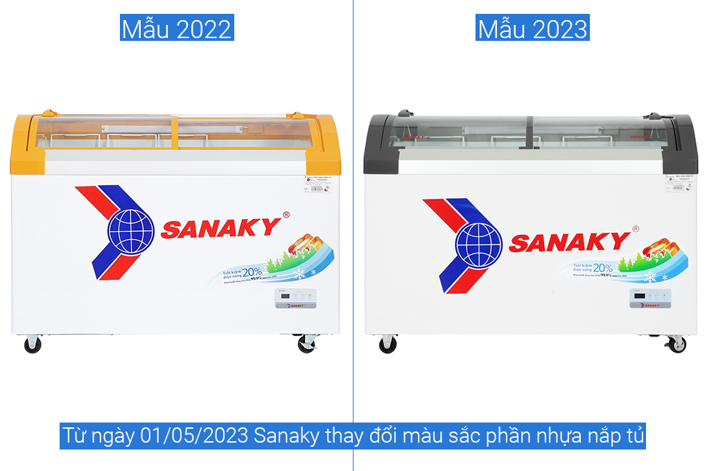 Tủ đông Sanaky 350 lít VH-4899KB Màu Trắng