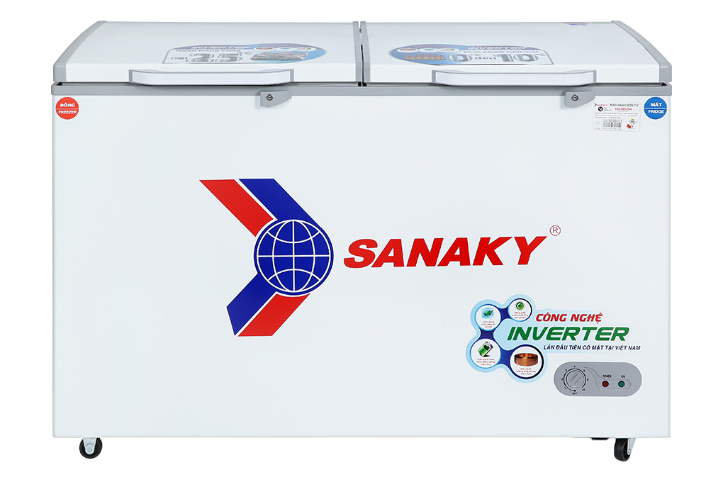 Tủ đông Sanaky Inverter 365 Lít VH-5699W3 Màu Trắng