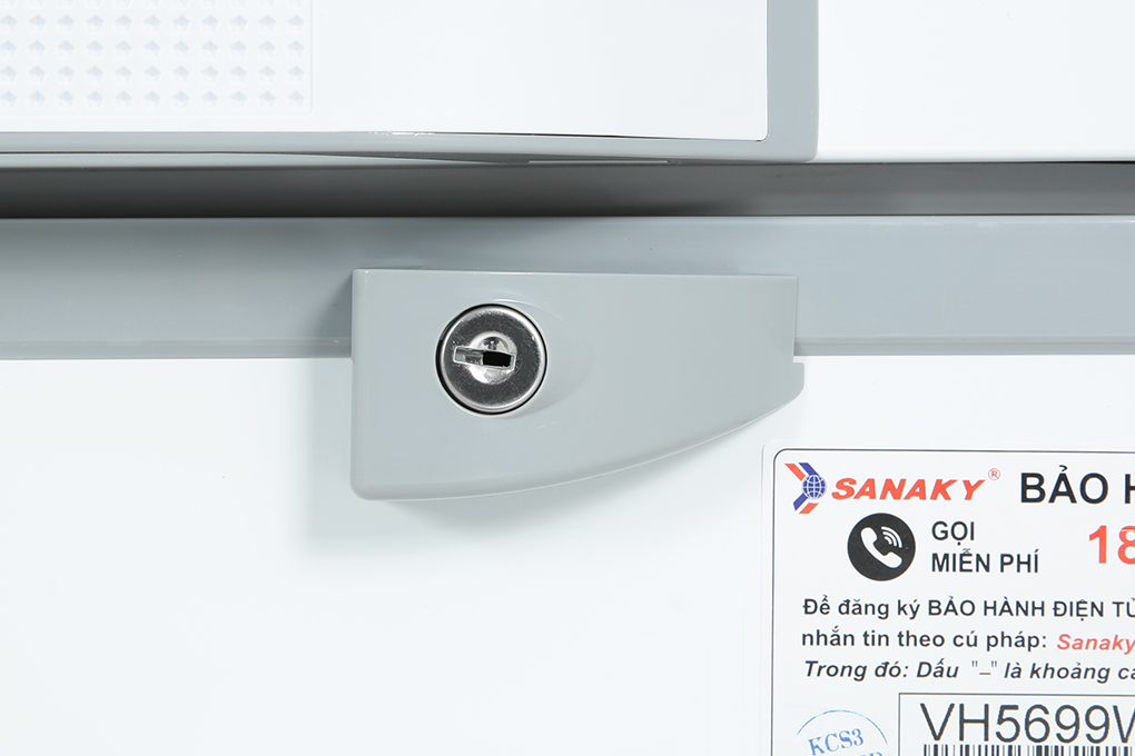 Tủ đông Sanaky Inverter 410 lít VH-5699HY3 Màu Trắng