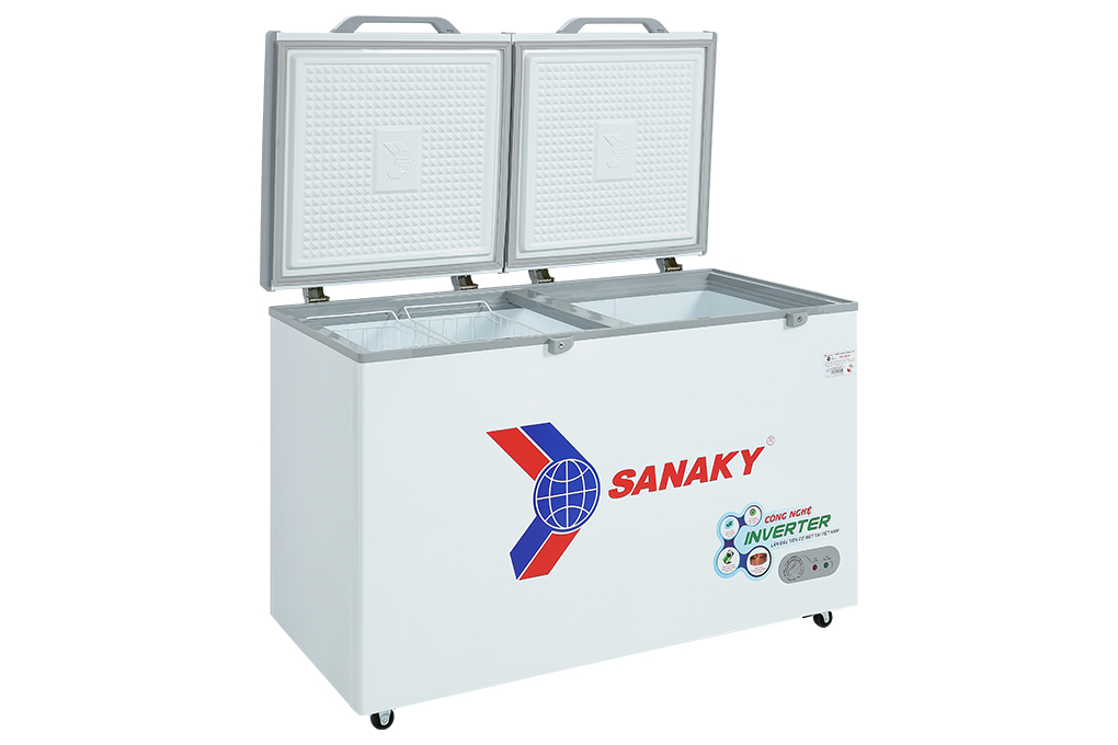 Tủ đông Sanaky Inverter 410 lít VH-5699HY3 Màu Trắng