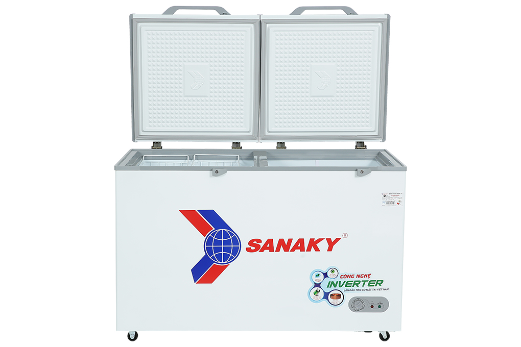 Tủ đông Sanaky Inverter 410 lít VH-5699HY3 Màu Trắng