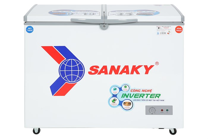 Tủ đông Sanaky Inverter 220 lít VH-2899W3 Màu Trắng