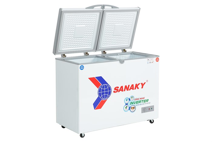 Tủ đông Sanaky Inverter 220 lít VH-2899W3 Màu Trắng
