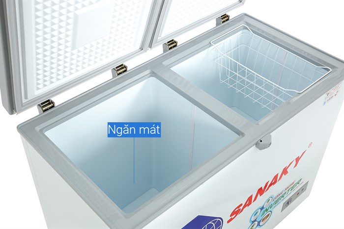 Tủ đông Sanaky Inverter 220 lít VH-2899W3 Màu Trắng