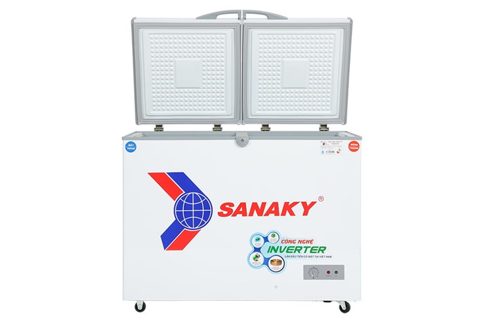 Tủ đông Sanaky Inverter 220 lít VH-2899W3 Màu Trắng