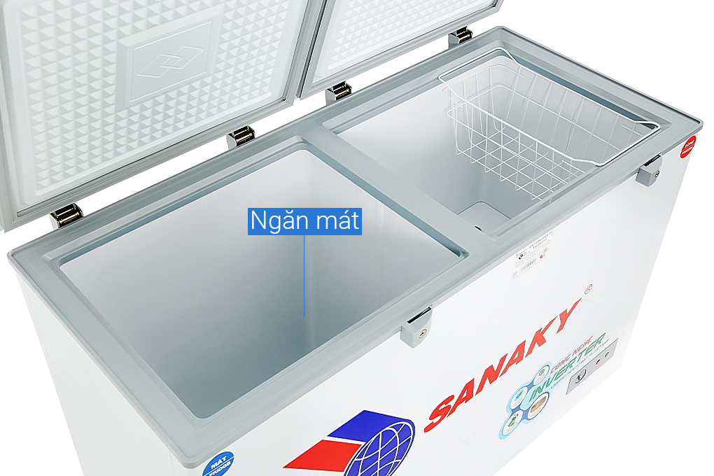 Tủ đông Sanaky Inverter 260 lít VH-3699W4K Màu Trắng