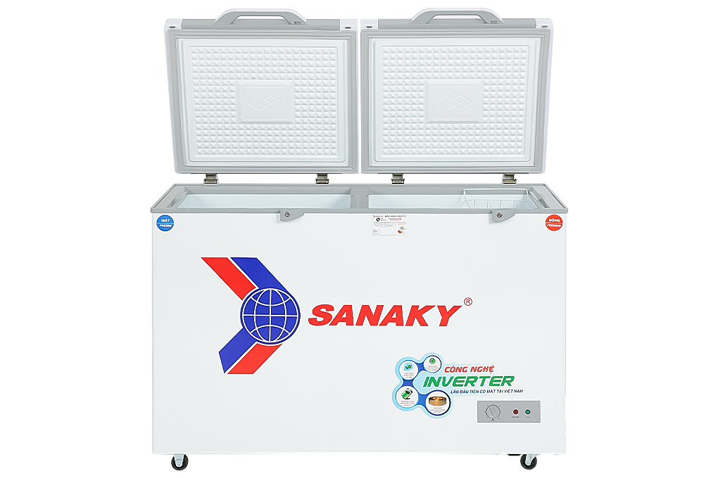 Tủ đông Sanaky Inverter 260 lít VH-3699W4K Màu Trắng