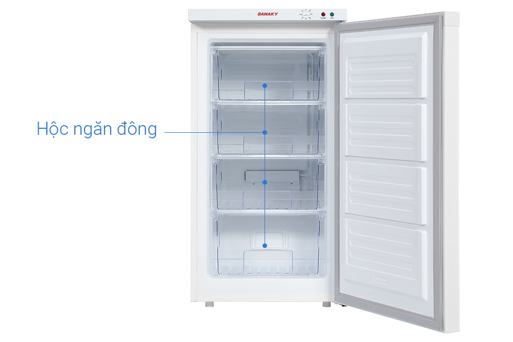 Tủ đông Sanaky 118 lít TD.VH160VD Màu Trắng