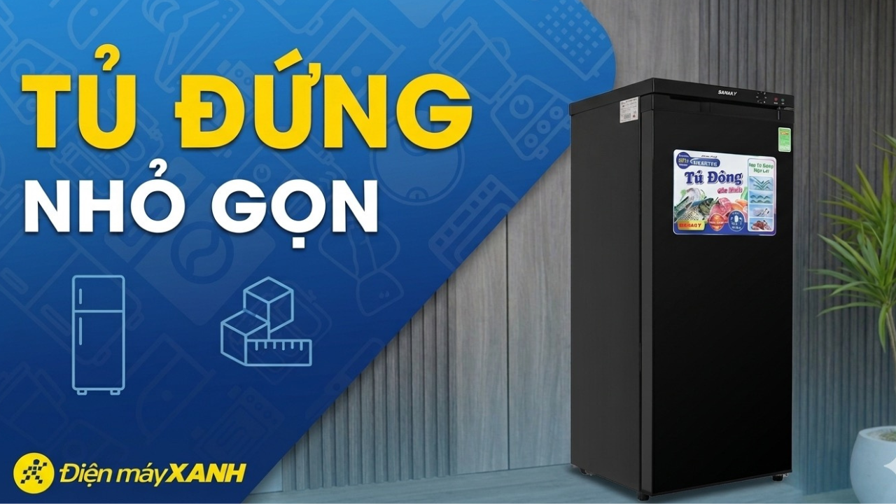 Tủ đông Sanaky Inverter 150 lít TD.VH180VD3