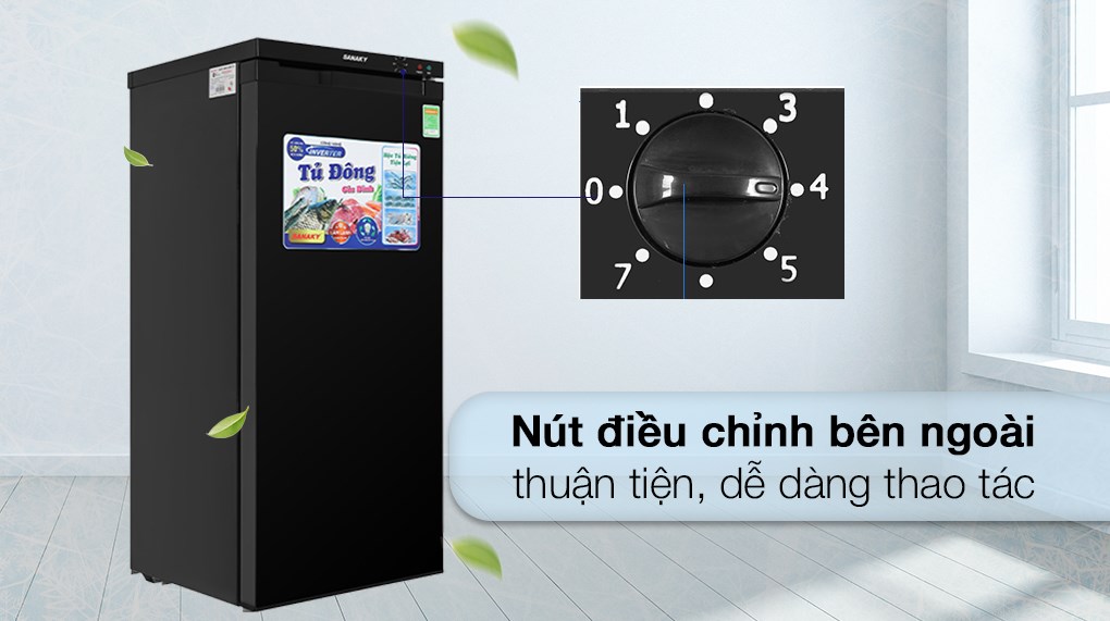 Tủ đông Sanaky Inverter 150 lít TD.VH180VD3