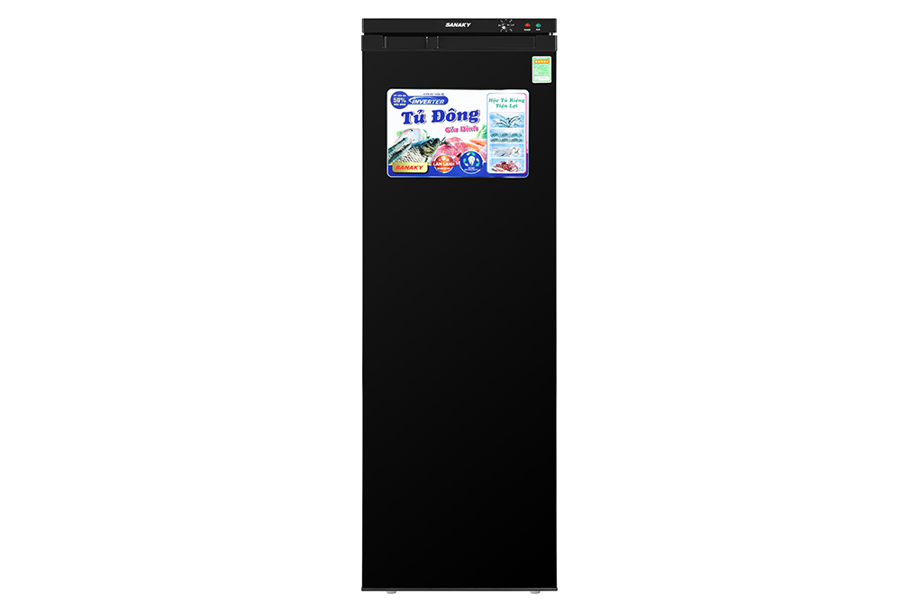 Tủ đông Sanaky Inverter 213 lít TD.VH230VD3 Màu Đen