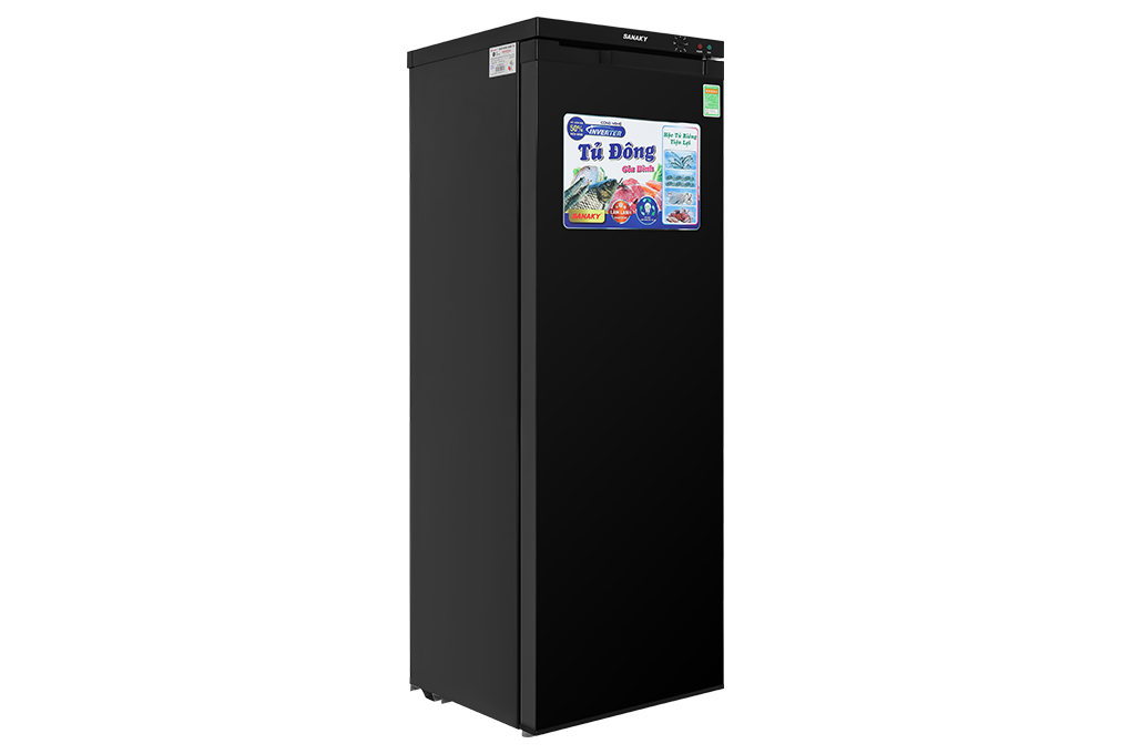 Tủ đông Sanaky Inverter 213 lít TD.VH230VD3 Màu Đen