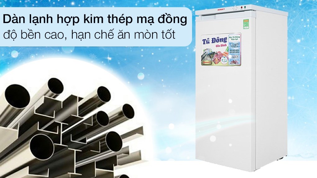 Tủ đông Sanaky 150 lít TD.VH180VD