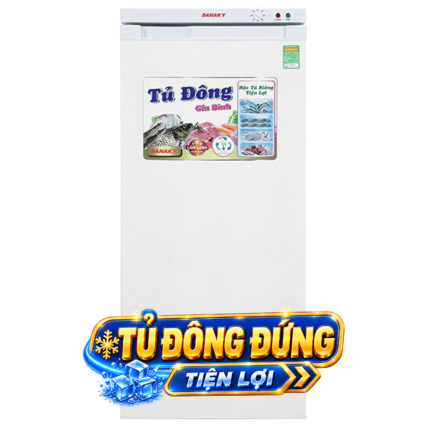 Tủ đông Sanaky  150 lít TD.VH180VD