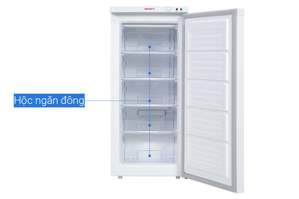 Tủ đông Sanaky 150 lít TD.VH180VD Màu Trắng