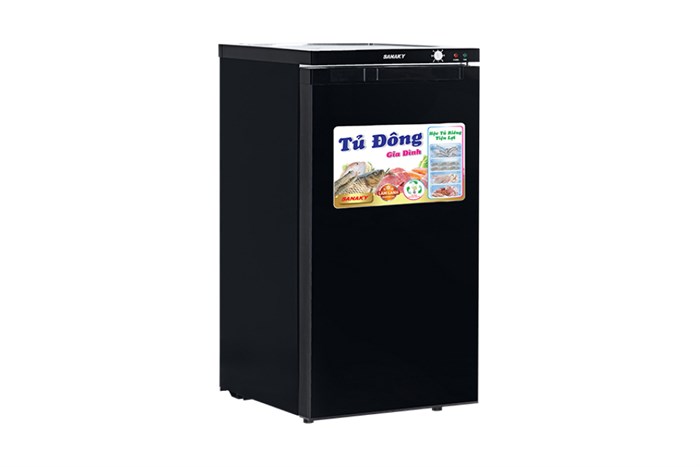 Tủ đông Sanaky Inverter 118 lít TD.VH160K3 Màu Đen